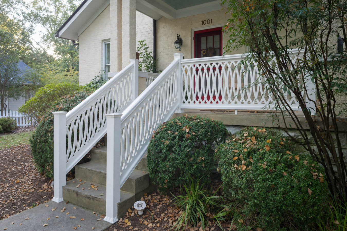 Deck railing installation in Syracuse, NY