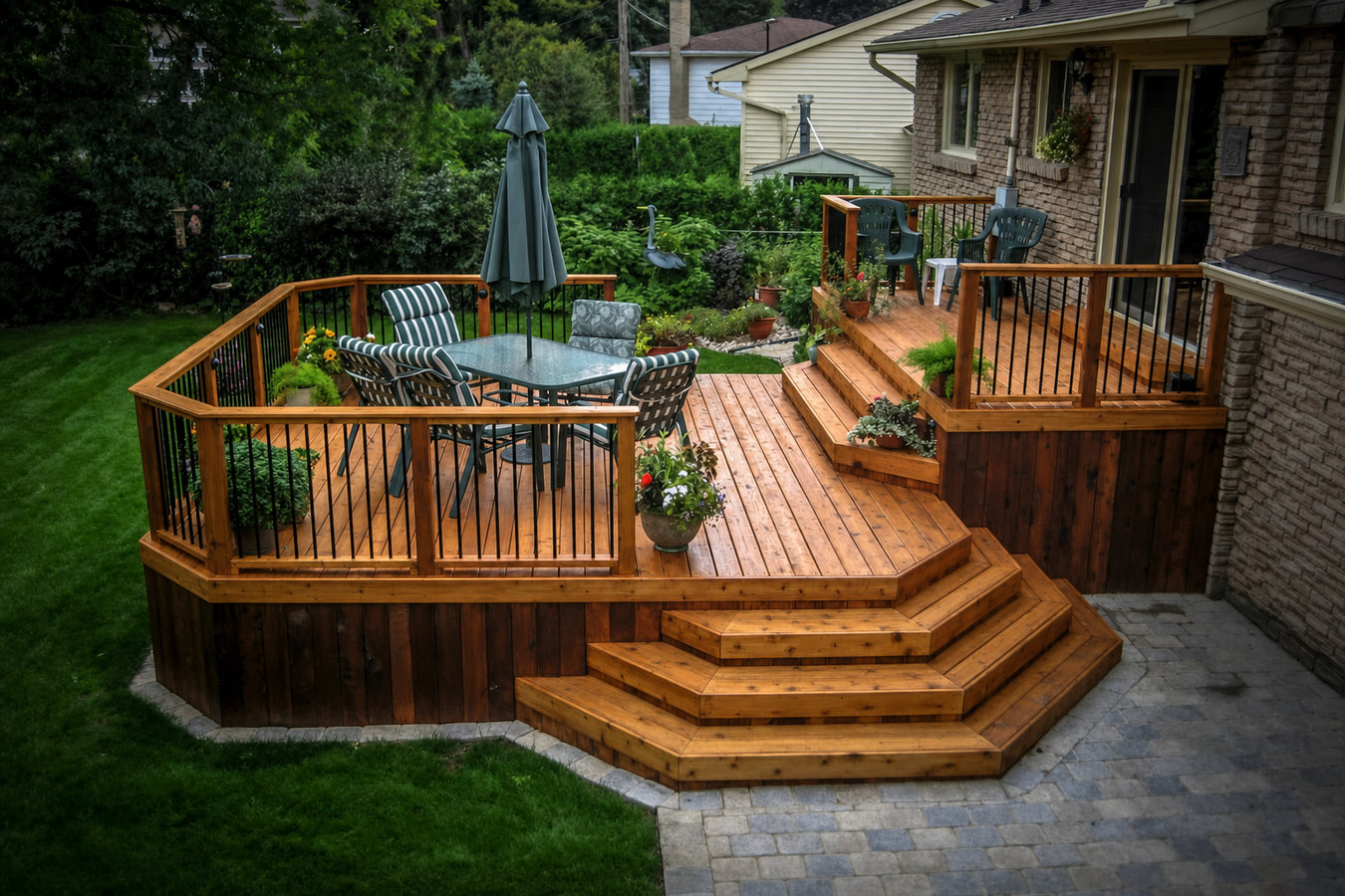 Multi-level decks in Syracuse, NY