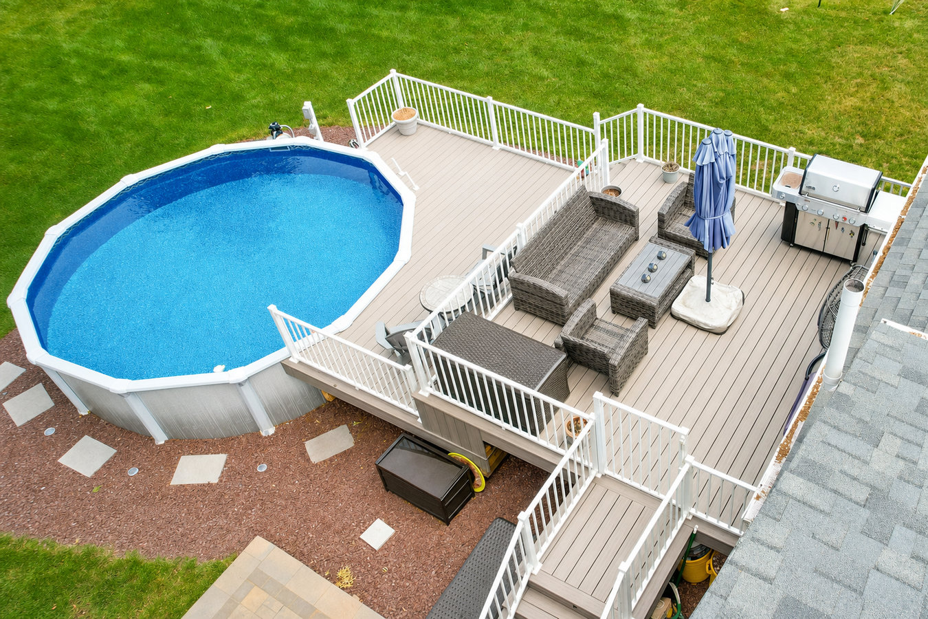 Pool deck construction in Syracuse, NY